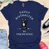 Easily distracted by frenchies - V17 - The Wave T-Shirt
